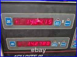 Acurite 3 Dro X & Y Axis ACU-RITE III Digital Readout DRO