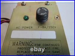 Allen-Bradley 9 Series CAT 8520-PS1A Lot #4032 Listed by Greg