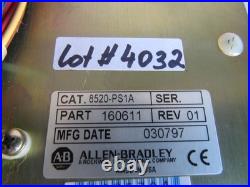 Allen-Bradley 9/Series CAT 8520-PS1A Power Supply 160611 Lot 4032 Listed by Greg