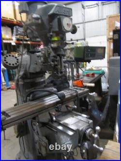 Alliant 2 HP Vertical Mill With DRO- Model 1-1/2 TMV Alliant 2 HP Vertical Mill With DRO- Model 1-1/2 TMV