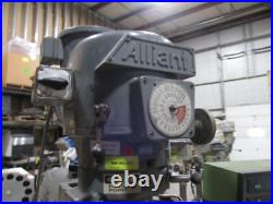 Alliant 2 HP Vertical Mill With DRO- Model 1-1/2 TMV Alliant 2 HP Vertical Mill With DRO- Model 1-1/2 TMV