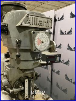 Alliant 42vc Vertical Mills Used Alliant 42vc Vertical Mills Used