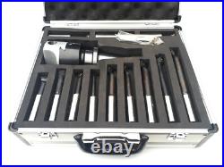 Amadeal 75mm Boring Head Set With ISO30 Shank 12pc Boring bars