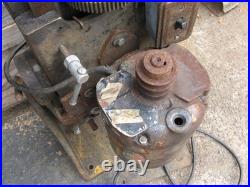 Antique SCREW FEED TILTING HEAD 1/2hp MORTISER / MILLING MACHINE Heavy Duty
