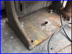 Antique SCREW FEED TILTING HEAD 1/2hp MORTISER / MILLING MACHINE Heavy Duty