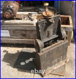 Antique SCREW FEED TILTING HEAD 1/2hp MORTISER / MILLING MACHINE Heavy Duty