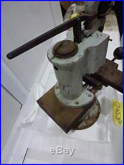 Antique Work Bench Manual Milling Machine