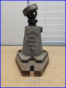 Armstrong Bros. No. 4 Screw Jack Stand Machine Setup Support Tooling Armstrong Bros. No. 4 Screw Jack Stand Machine Setup Support Tooling