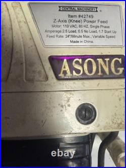 Asong AS250 power feed comes as shown working condition
