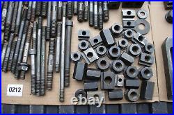 Assorted Blocks & Rods Hold Down T Slot Nuts Machinist CNC Block Lot #0212