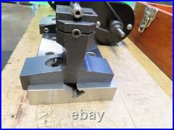 Atco Lectric Centers motorized precision cylindrical grinding fixture 6 swing