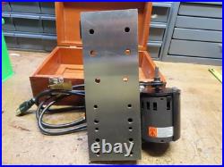 Atco Lectric Centers motorized precision cylindrical grinding fixture 6 swing