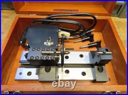 Atco Lectric Centers motorized precision cylindrical grinding fixture 6 swing