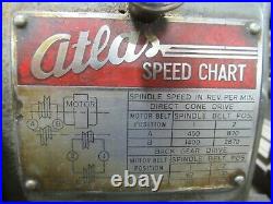Atlas Bench Model Horizontal Milling Machine (CTAM #7518)