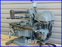 Atlas Bench Top milling machine Model MFB good condition running machine 110/220
