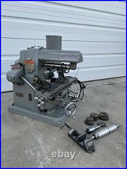 Atlas MF Horizontal Milling Machine 110volt Dividing Head Complete With Tooling