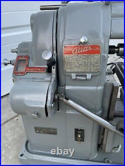 Atlas MF Horizontal Milling Machine 110volt Dividing Head Complete With Tooling