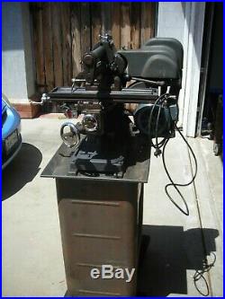 Atlas Mill Milling Machine with Original stand, working condition power table