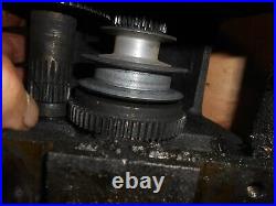 Atlas milling machine head stock assembly back gears spindle atlas mill parts