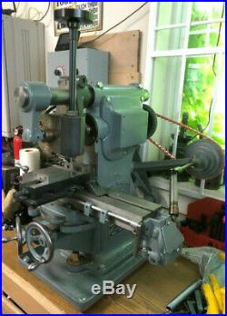 Awesome Burke #4 Milling Machine withVertical Milling and VFD