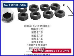 Axle Spindle Rethreading Tool Kit for Damaged Axle Spindles Axle Spindle Rethreading Tool Kit for Damaged Axle Spindles