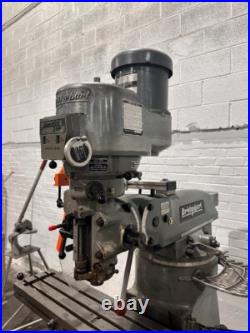 BRIDGEPORT 2HP VERTICAL MILL Sony DRO, 9 x 48 Table SEE VIDEO BRIDGEPORT 2HP VERTICAL MILL Sony DRO, 9 x 48 Table SEE VIDEO