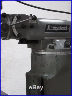 BRIDGEPORT 2HP Variable Speed Mill with 9x42 Table, DRO, & Powerfeed