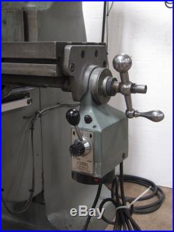 BRIDGEPORT 2HP Variable Speed Mill with 9x42 Table, DRO, & Powerfeed