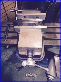 BRIDGEPORT 48 X 9 SERIES 1 1HP VERTICAL MILL with2-AXIS MITUTOYO DRO & TOOLING