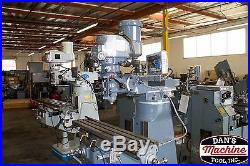 Bridgeport 9 X 42 Milling Machine With Brand New Dro And Power Feed