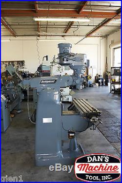 BRIDGEPORT 9 X 42 VARIABLE SPEED MILLING MACHING WITH DRO AND POWER FEED