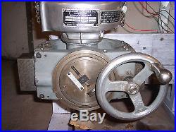 Bridgeport Cherrying Head Milling Attachment, Model T With #7 B&s Taper Spindle