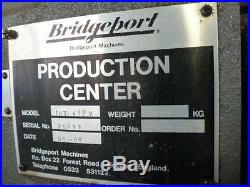 BRIDGEPORT CNC VERTICAL MACHINING CENTERInteract 412V (29526)