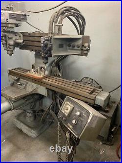 BRIDGEPORT, Control-path automatic 360/3D, KNEE MILL, TRUE TRACE, PATTERN TRACER