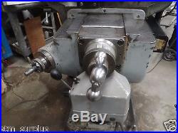 BRIDGEPORT MILLING MACHINE 2J VARIABLE SPEED DRO 2 AXIS POWER FEEDS 9 X 42 TABLE