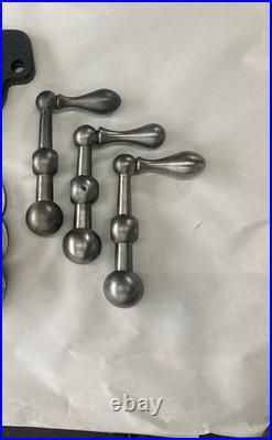 BRIDGEPORT MILLING MACHINE X Y Z 3 HANDLE SET 3 PCS used