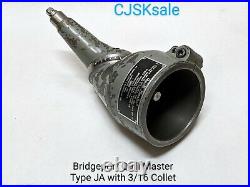 BRIDGEPORT Mill Quill Master Type JA with 3/16 Collet (USED)