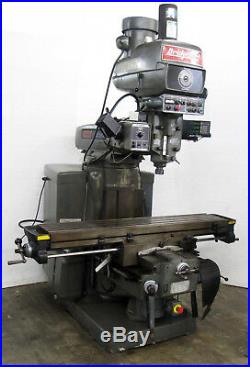 BRIDGEPORT SERIES 2 MANUAL MILL with 3-Axis Powerfeeds & DRO 11x58-Table