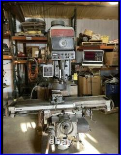 BRIDGEPORT SERIES II MILL MACHINE 460v 3 phase quill power feed