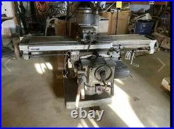 BRIDGEPORT SERIES II MILL MACHINE 460v 3 phase quill power feed
