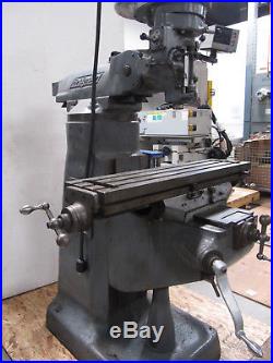 BRIDGEPORT Series 1 MILLING MACHINE with 36 Table, 1-HP Mill