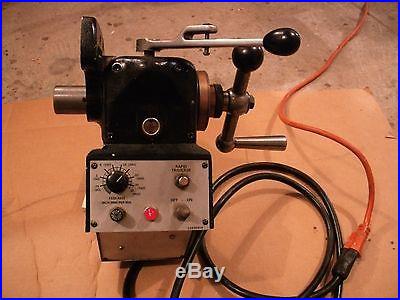 BRIDGEPORT TABLE FEED UNIT 8F FROM MODEL F537A FRAME 145TY-4