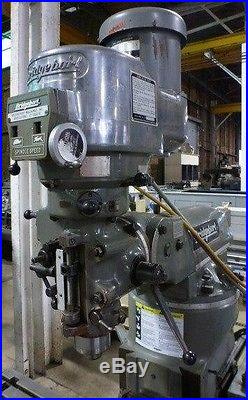 BRIDGEPORT VERTICAL MILLING MACHINE SERIES I With New DRO (28576)