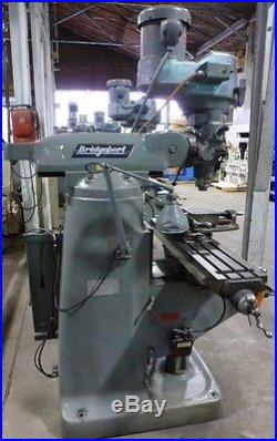 BRIDGEPORT VERTICAL MILLING MACHINE SERIES I With New DRO (28576)