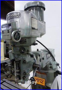 BRIDGEPORT VERTICAL MILLING MACHINE SERIES I With New DRO (29172)