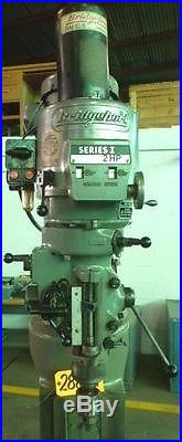 BRIDGEPORT VERTICAL MILLING MACHINE SERIES I With new DRO (28801)