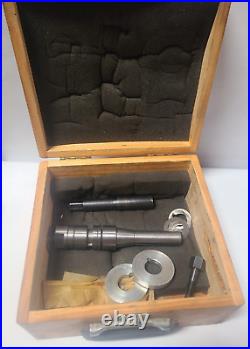 BRIDGEPORT VERTICAL MILL RIGHT ANGLE HEAD R8 ADAPTOR Heavy Duty In a Wooden Box