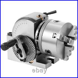 BS-0 5 Indexing Dividing Spiral Head 3-Jaw Chuck Tailstock CNC Milling New