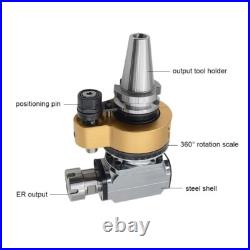 BT30/BT40/BT50-90 Degree Side Milling Head CNC Machining Center Right Angle Head