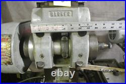 Barker Dual Head Milling / Slotting Machine with Air Vise Set Up F/ Slotting Bolts